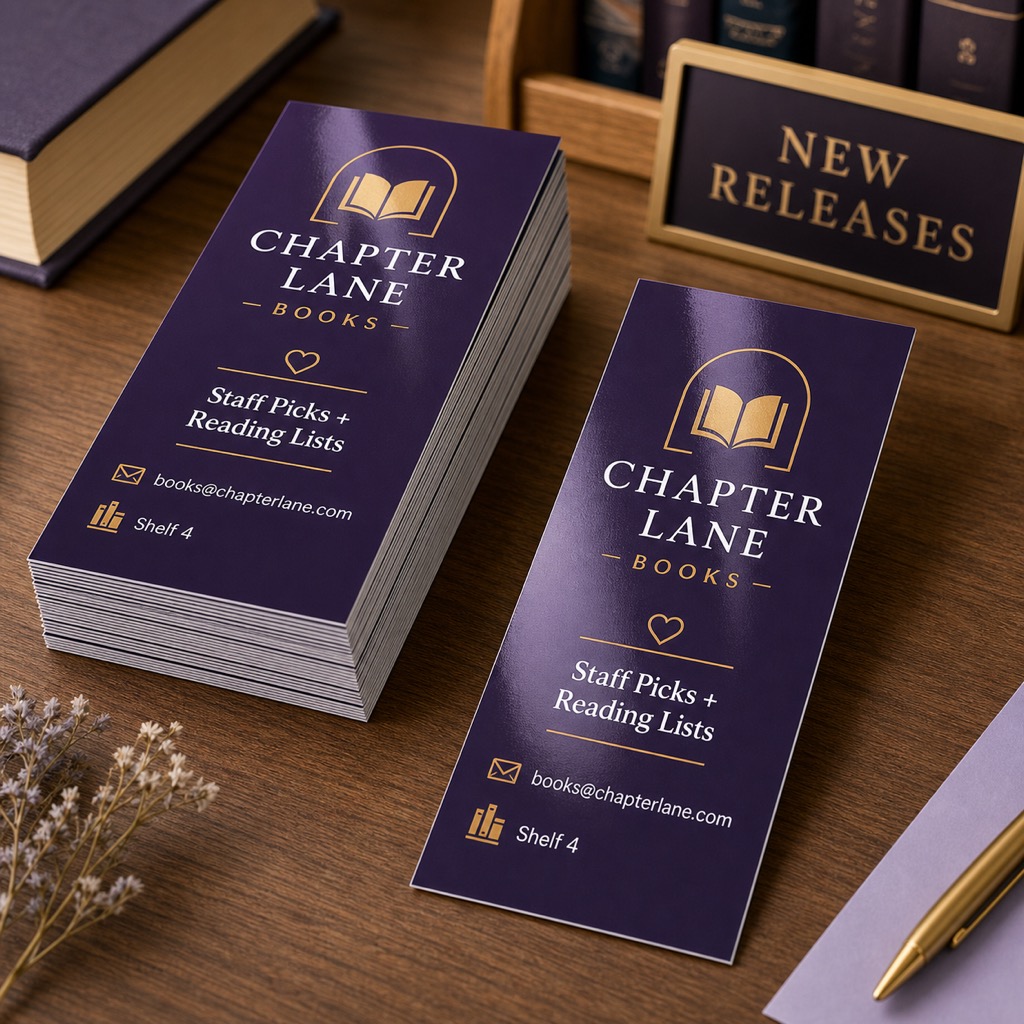 1.5 × 7 in. Bookmarks