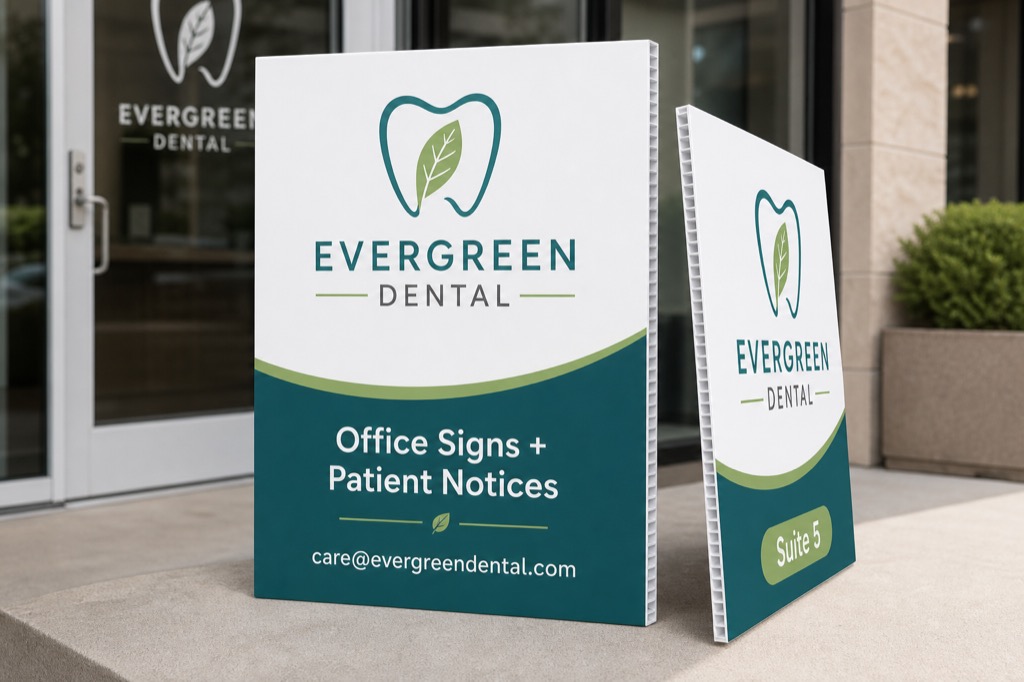 10mm Coroplast Signs
