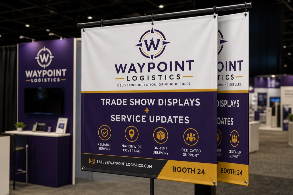 15 oz. Double Sided Blockout Banner