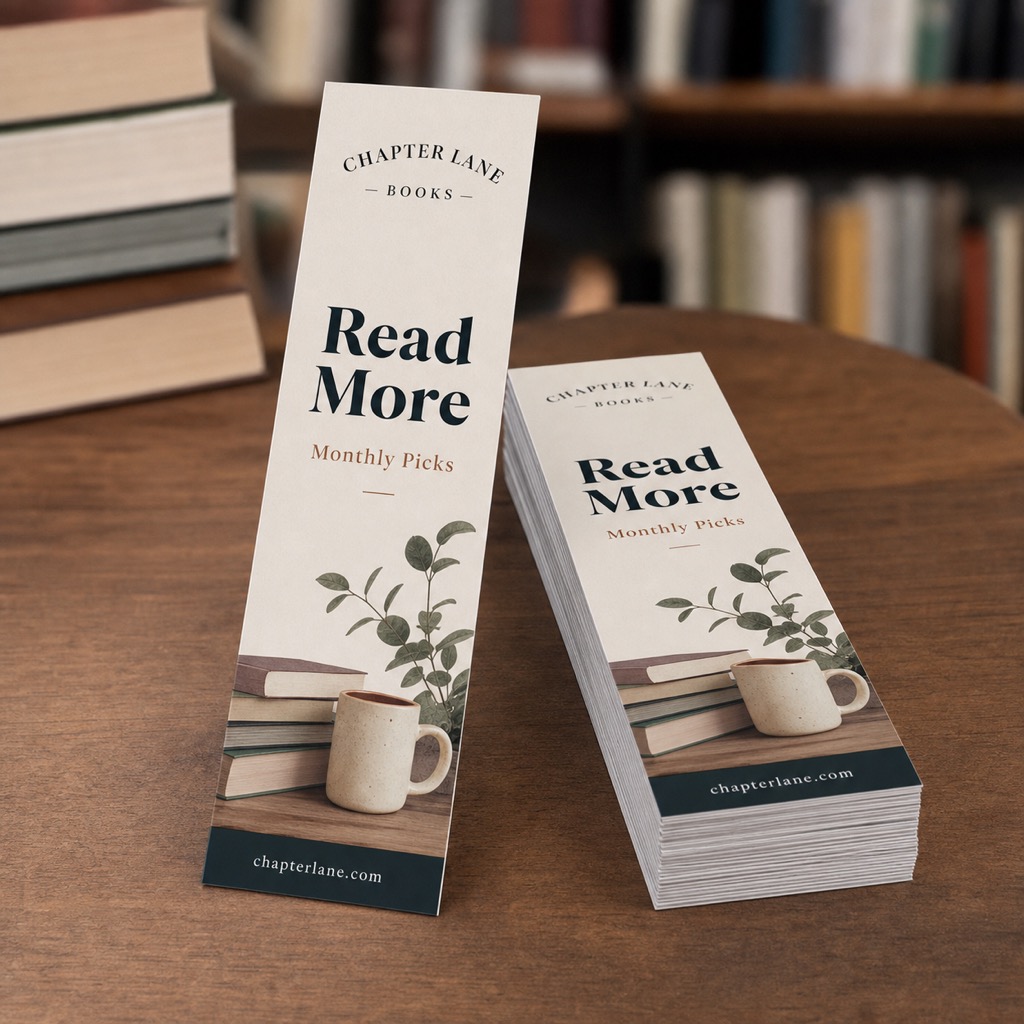 2 × 7 in. Bookmarks