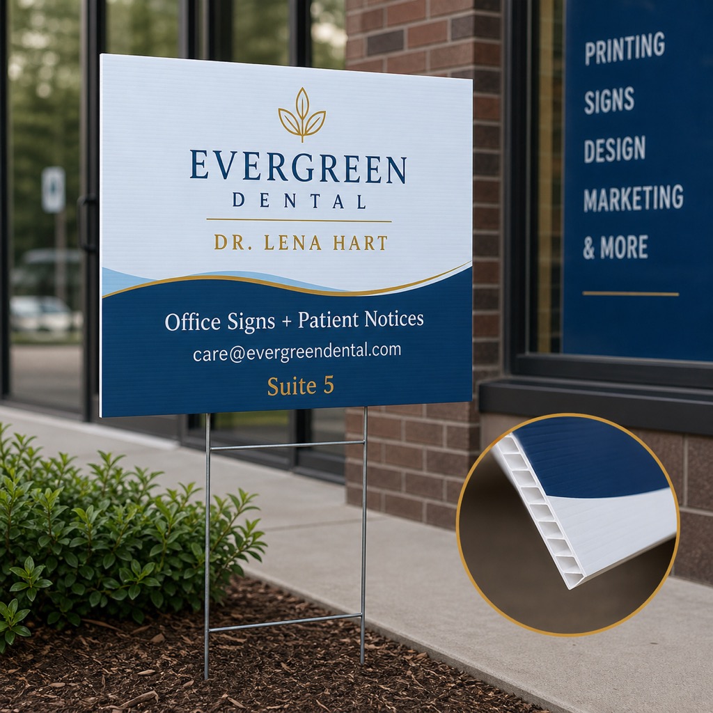 4mm Coroplast Signs