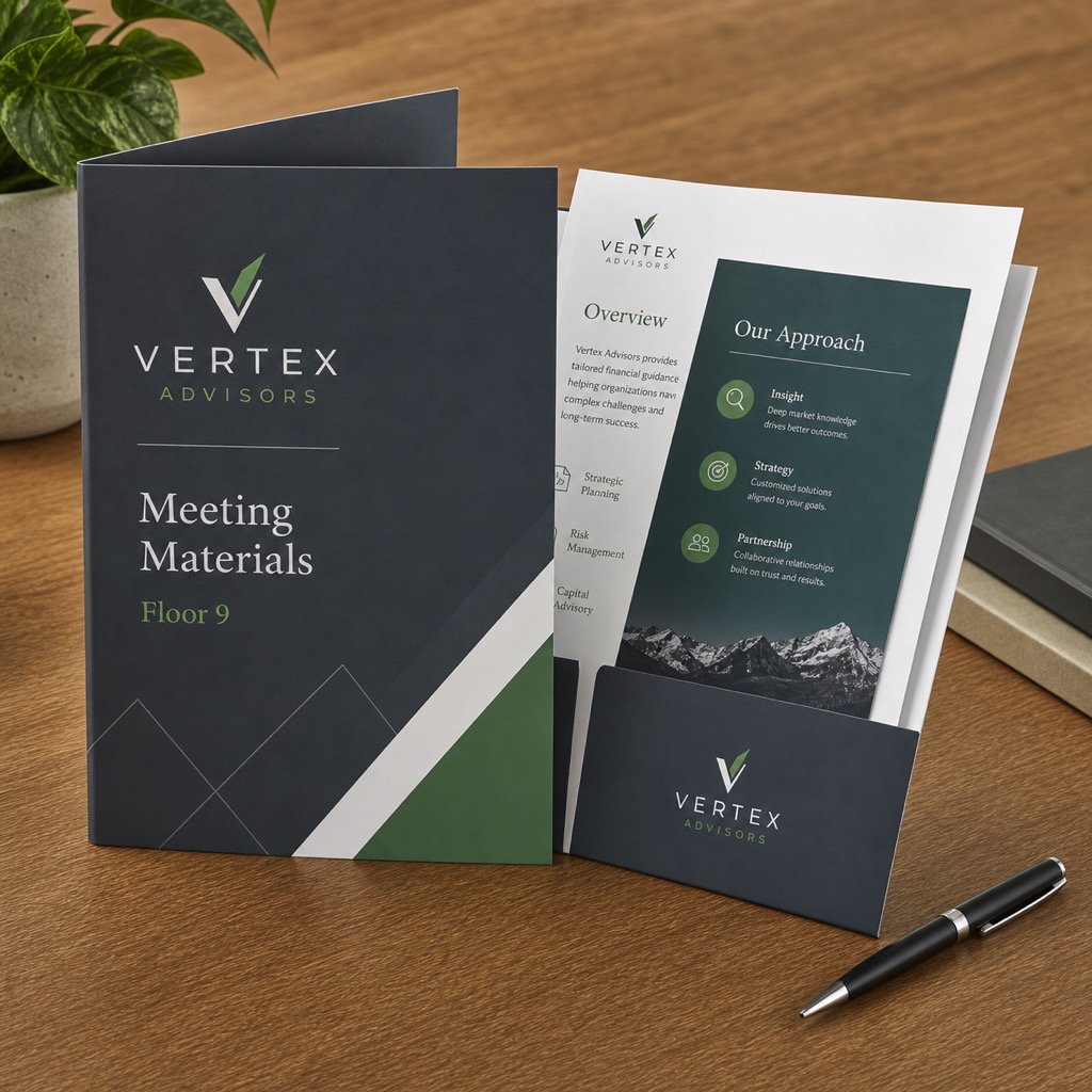 6 × 9 in. Presentation Folder
