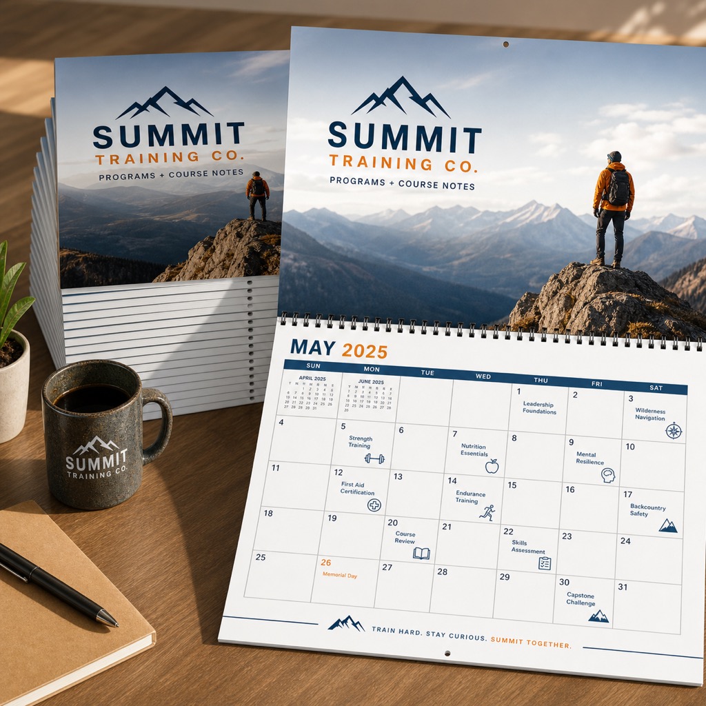 9 × 12 in. Calendars