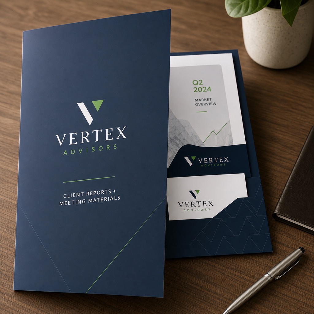 9 × 14.5 in. Presentation Folder
