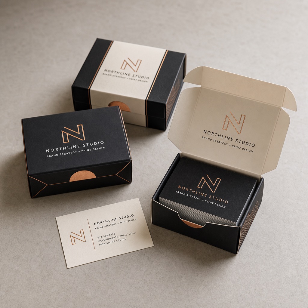 Akuafoil Business Card Boxes