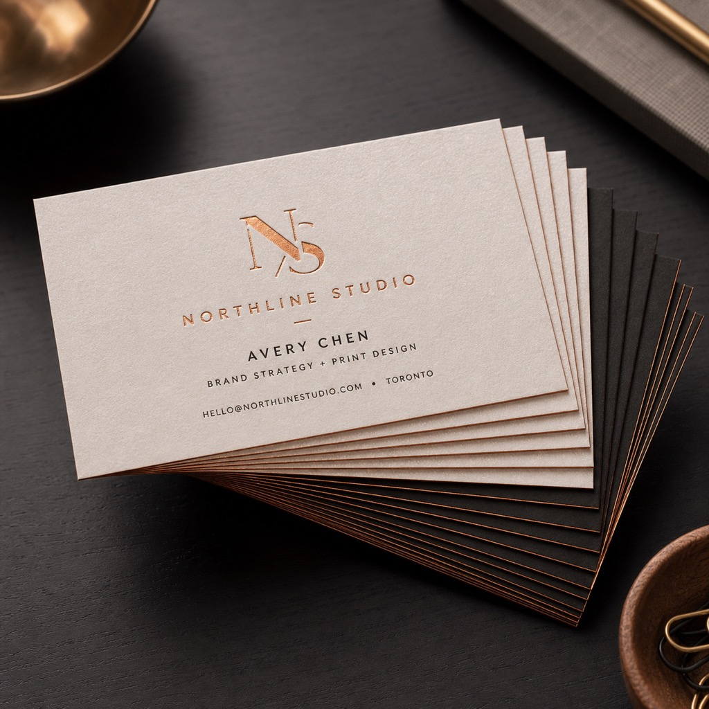 Akuafoil Business Cards