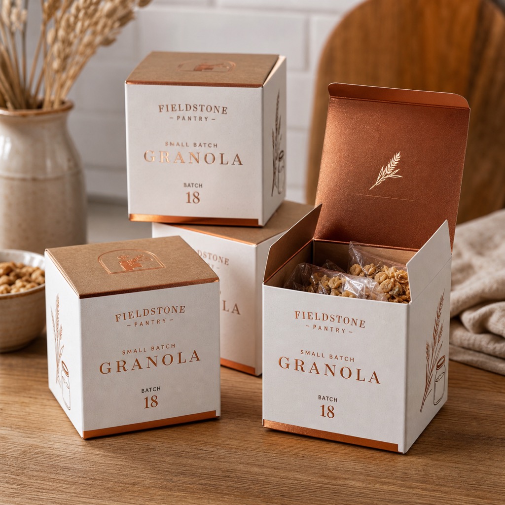 Akuafoil Cube Boxes