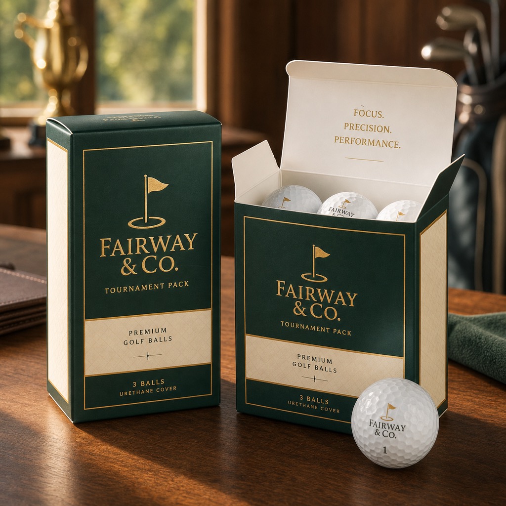 Akuafoil Golf Ball Boxes