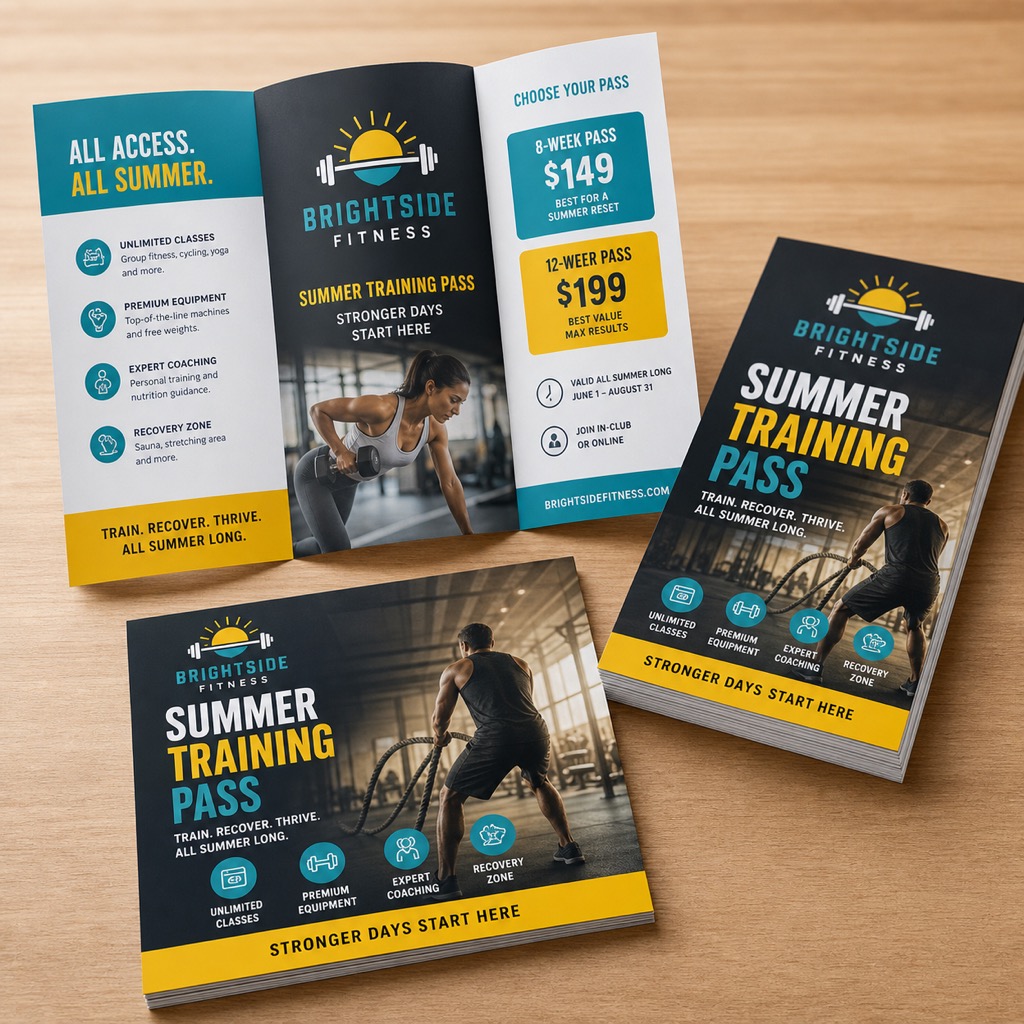 All Inclusive Flyers Brochures