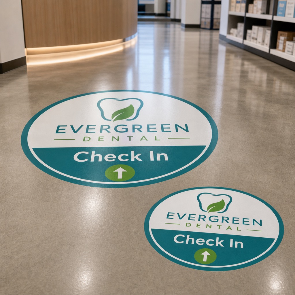 Aluminium Floor Graphics