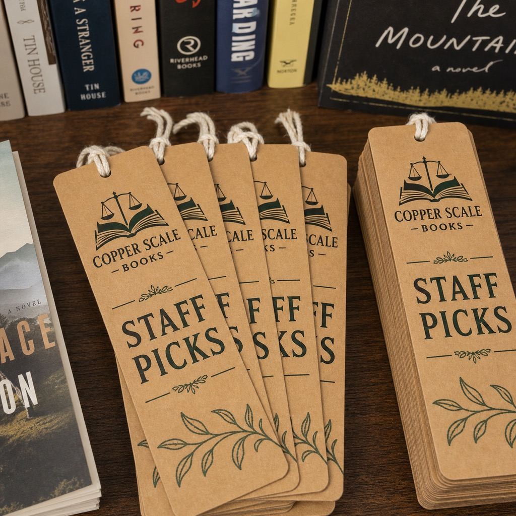 Brown Kraft Bookmarks