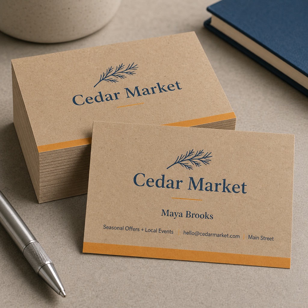 Brown Kraft Postcards
