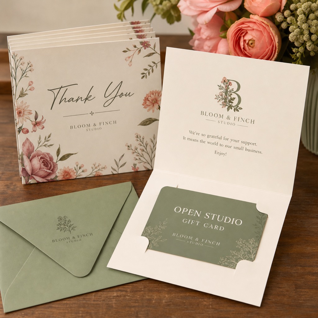 Cards with Gift Card Holder (Slits) Greeting Cards