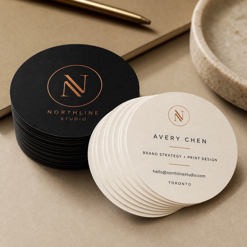 Circle Business Cards