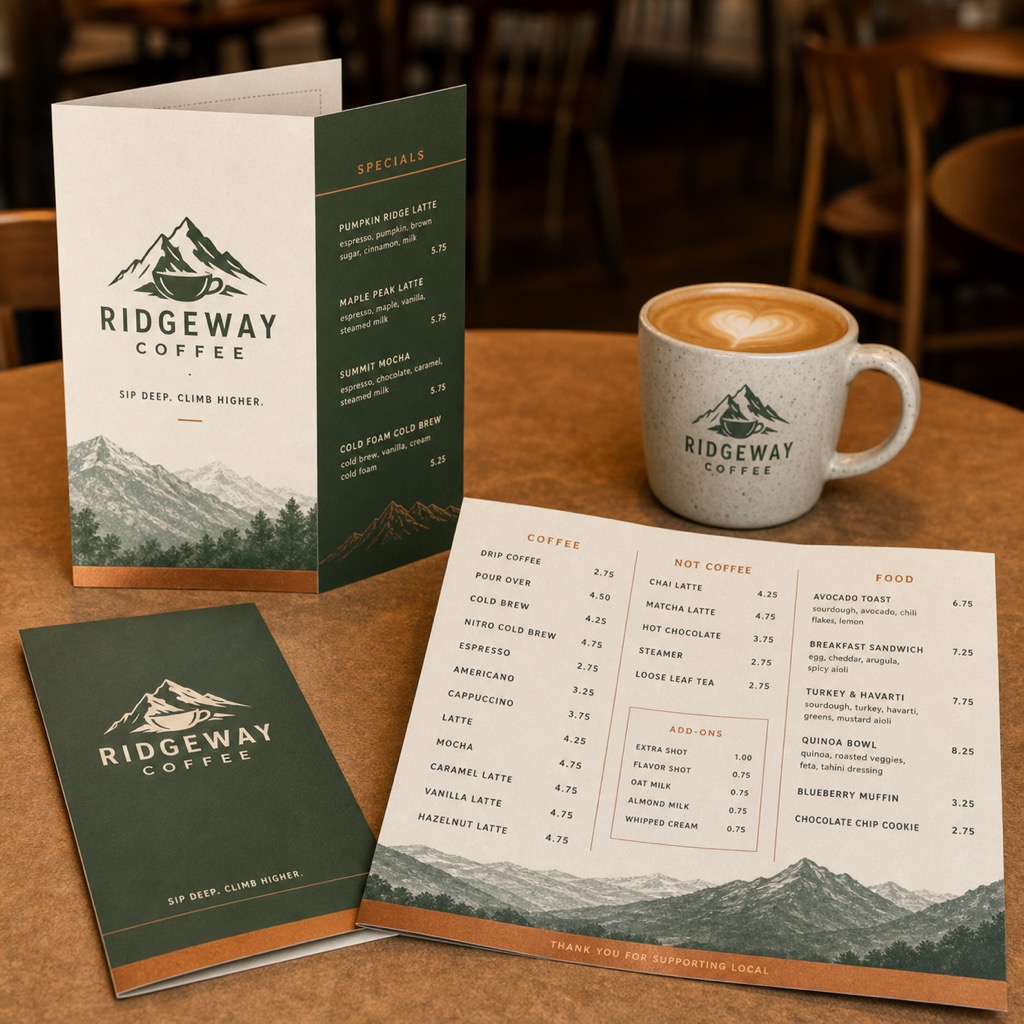 Common Menus