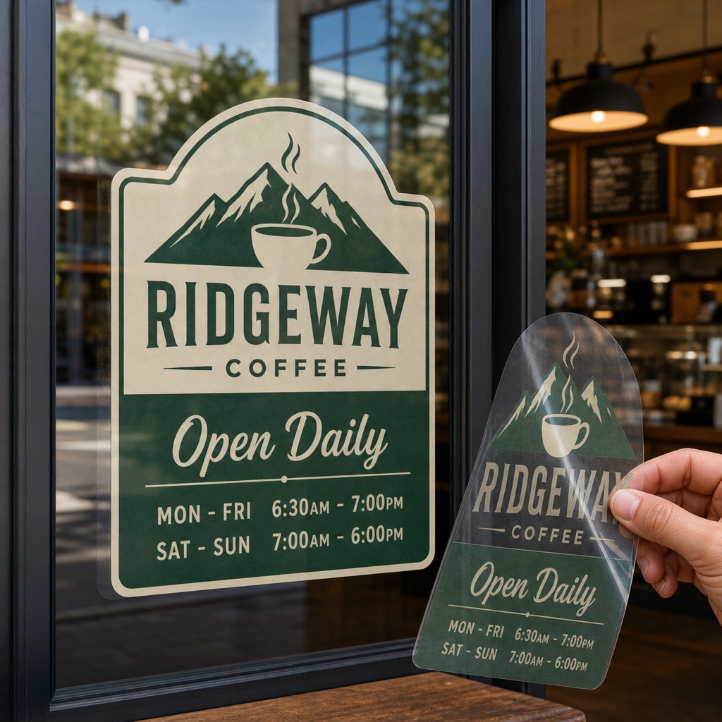 Digital Clear Window Clings