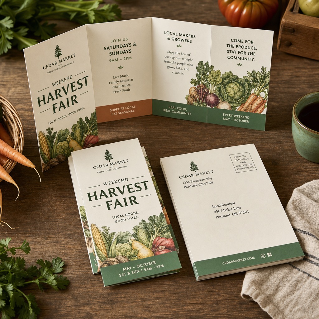Direct Mail Specialty Folds Flyers and Brochures