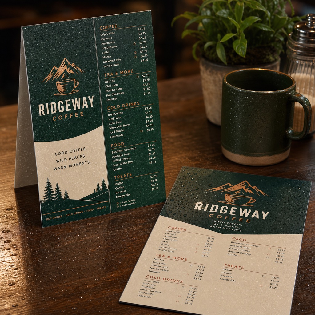 EndurACE Menus