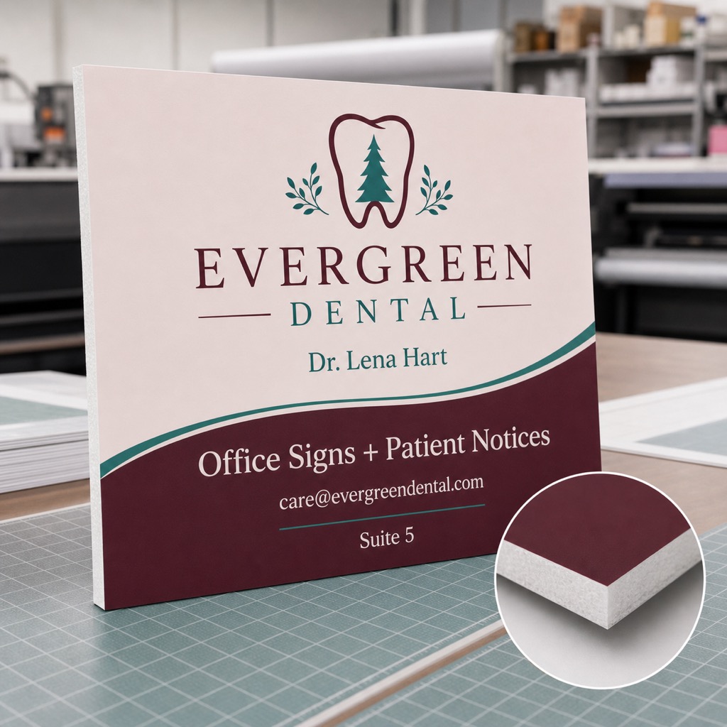 Foam Core Signs