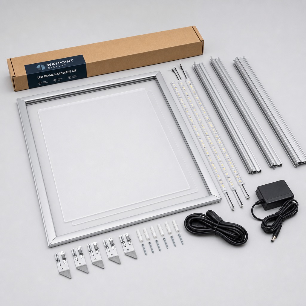 LED Frame Hardware
