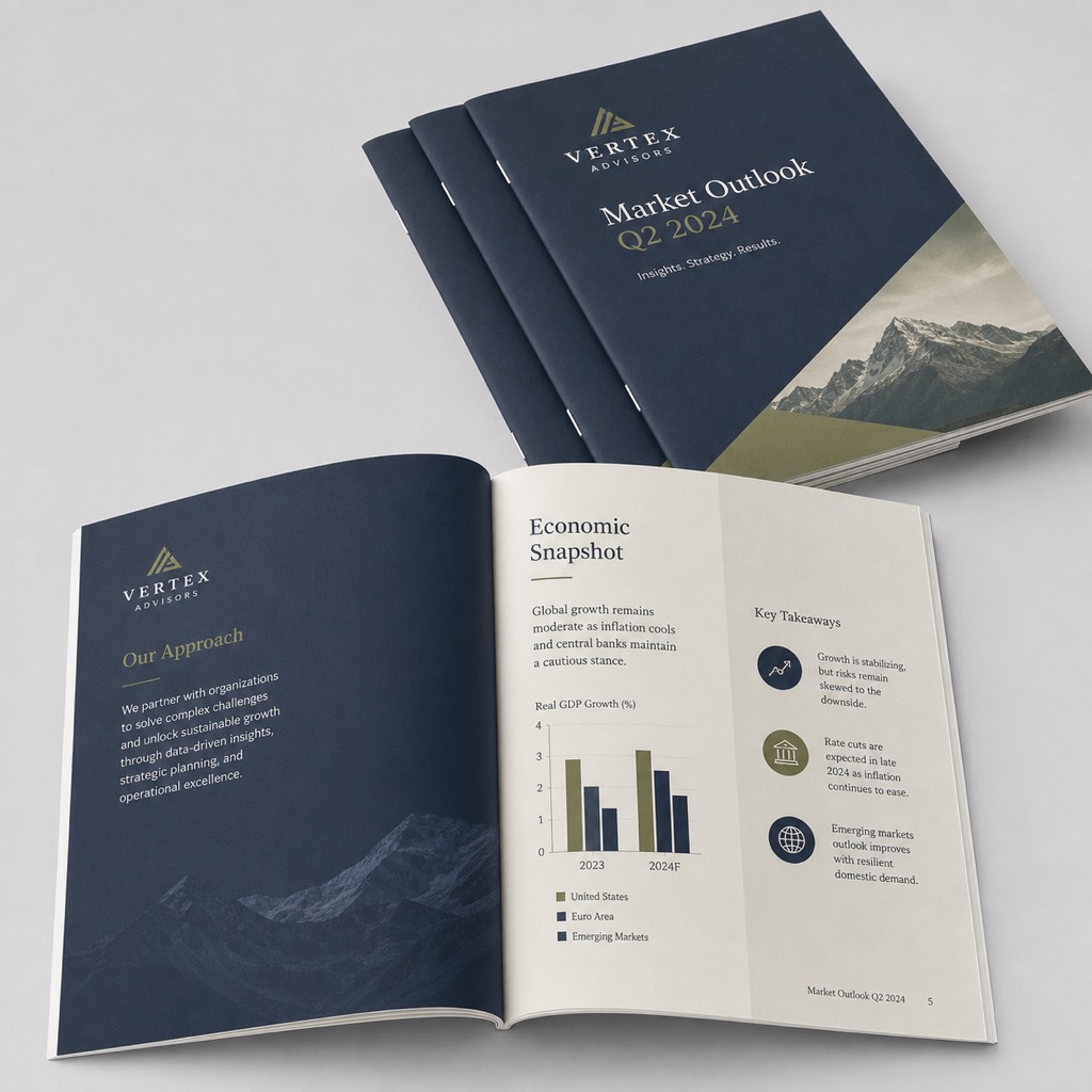 Matte Book Uncoated Booklets