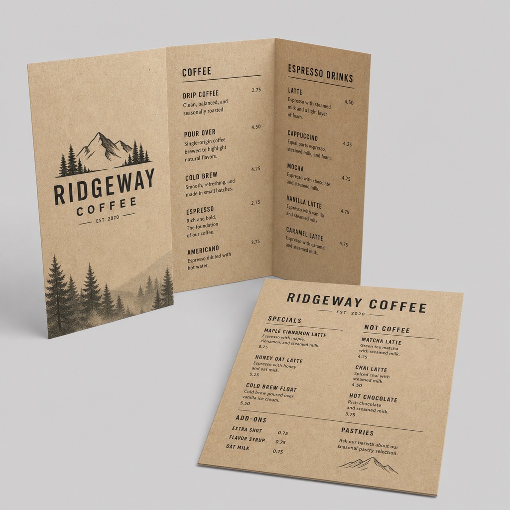 Natural Menus