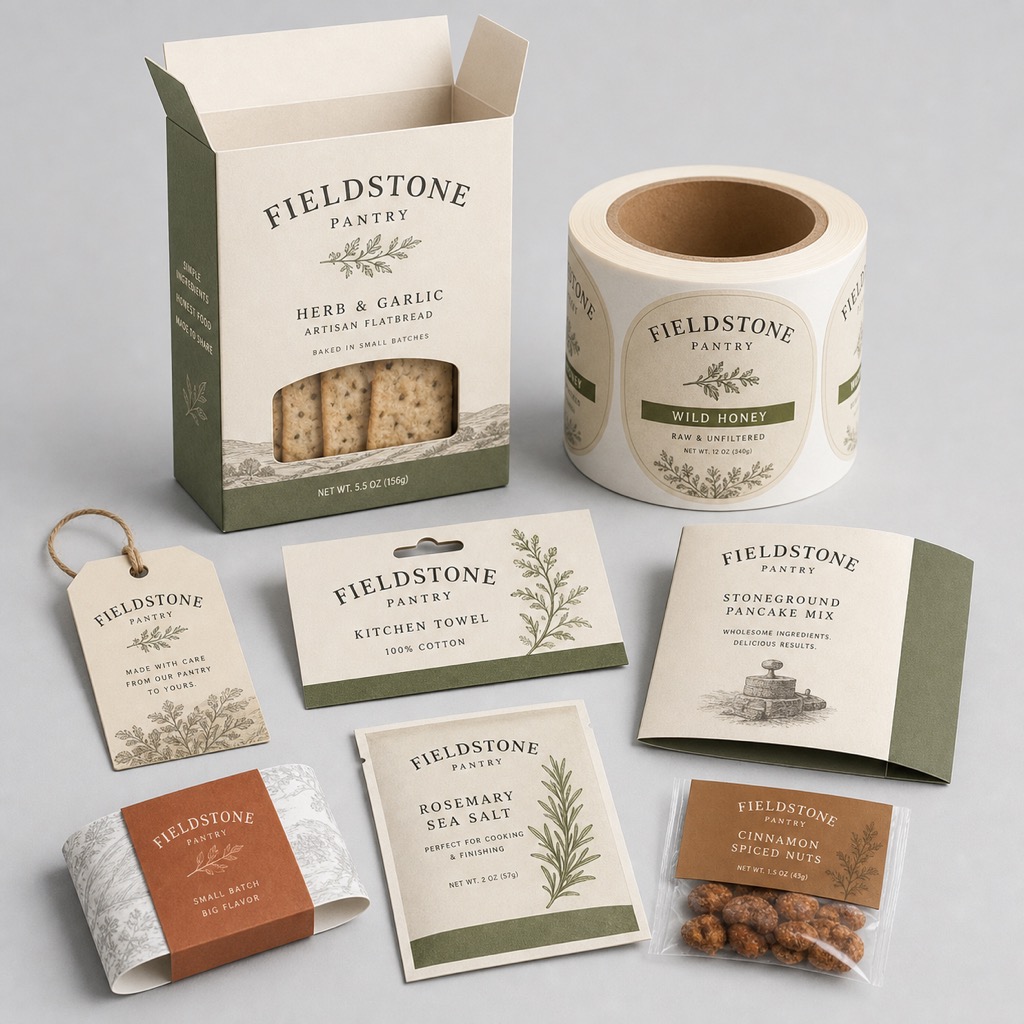 Packaging Products Samples