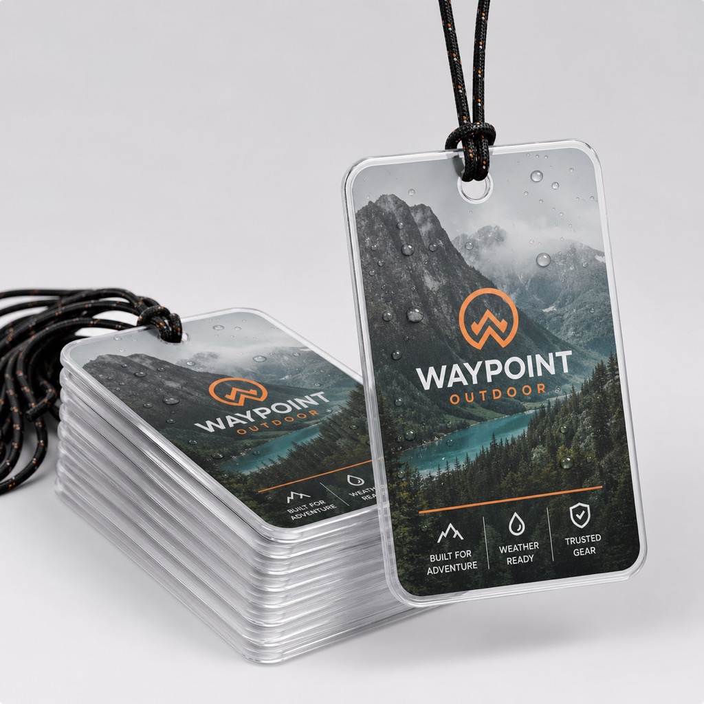Plastic Hang Tags