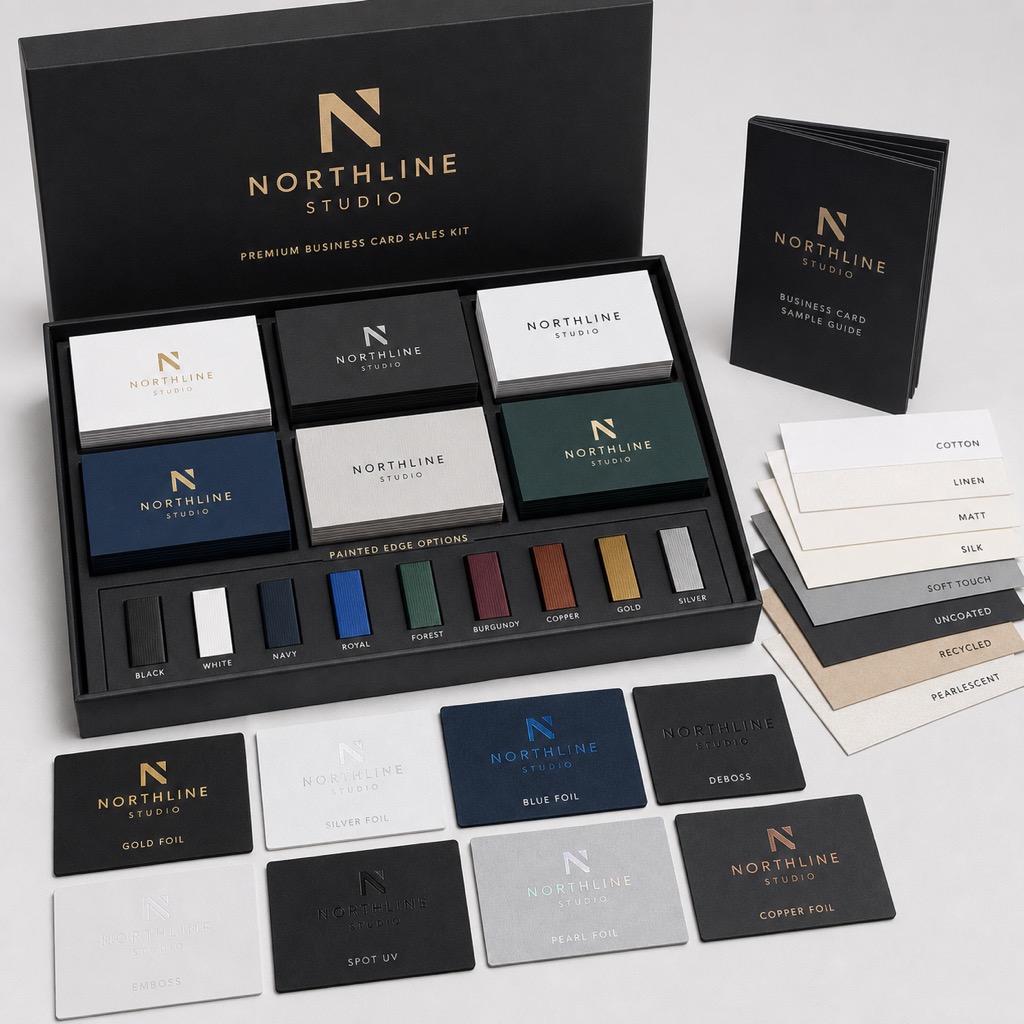 Premium Business Card Sales Kit
