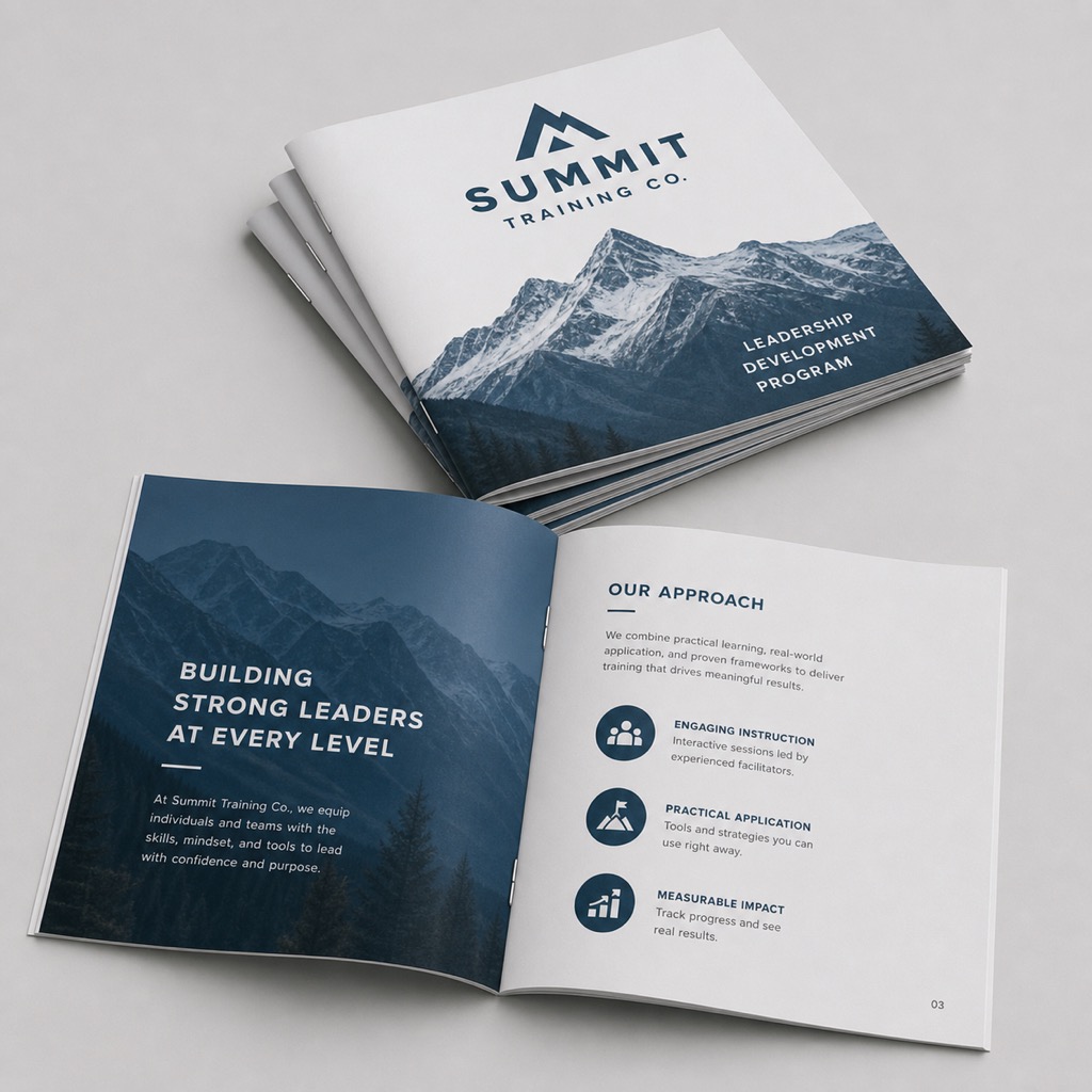 Premium Opaque Uncoated Booklets