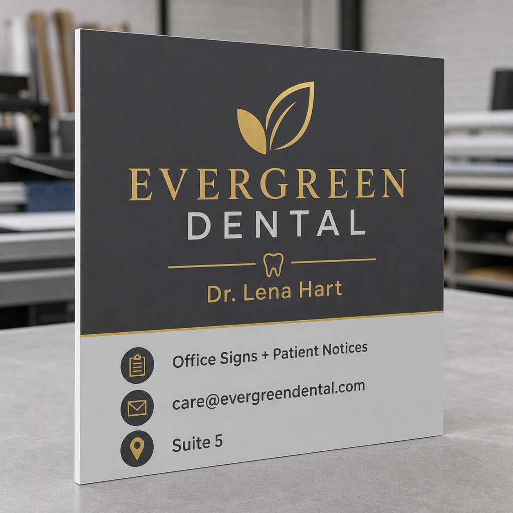 3mm PVC Signs