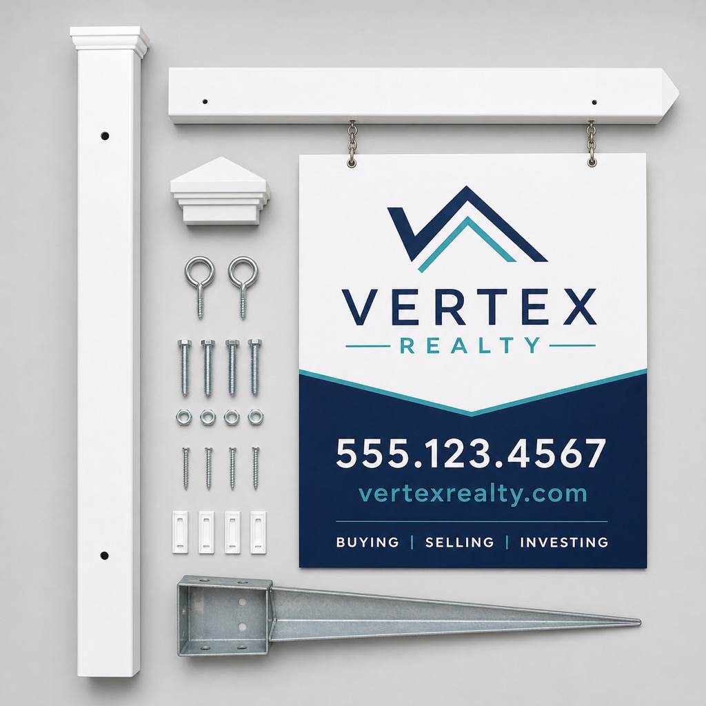 Real Estate Post Hardware