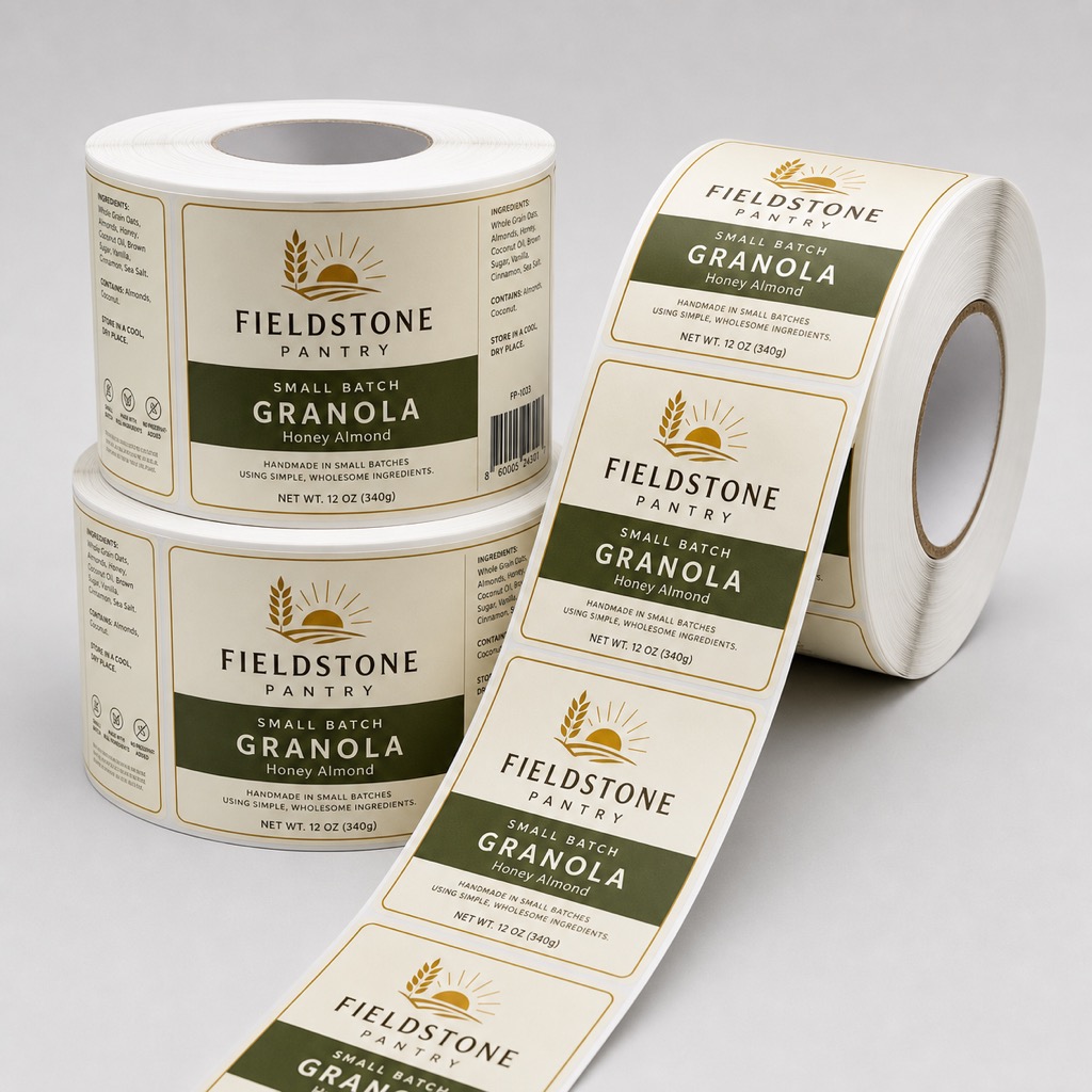 Rectangle Roll Labels
