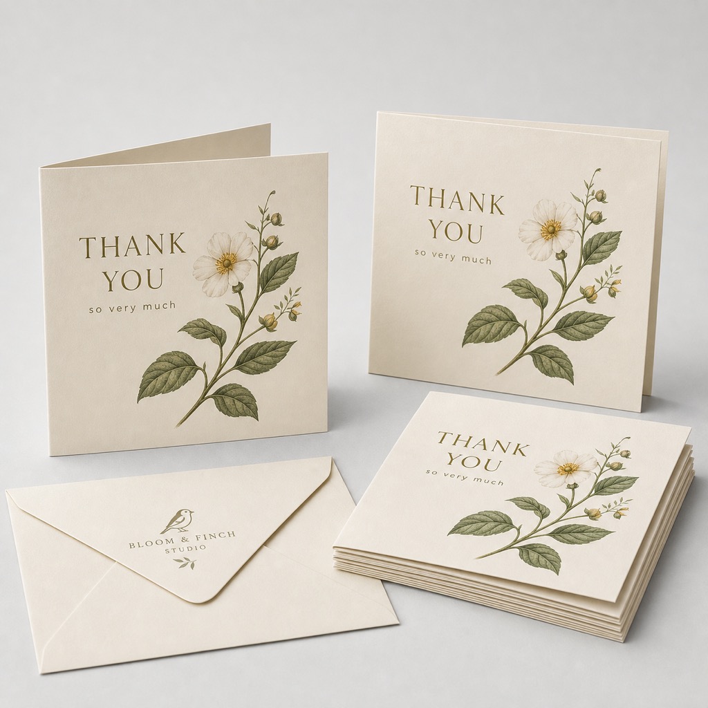 Suede Greeting Cards