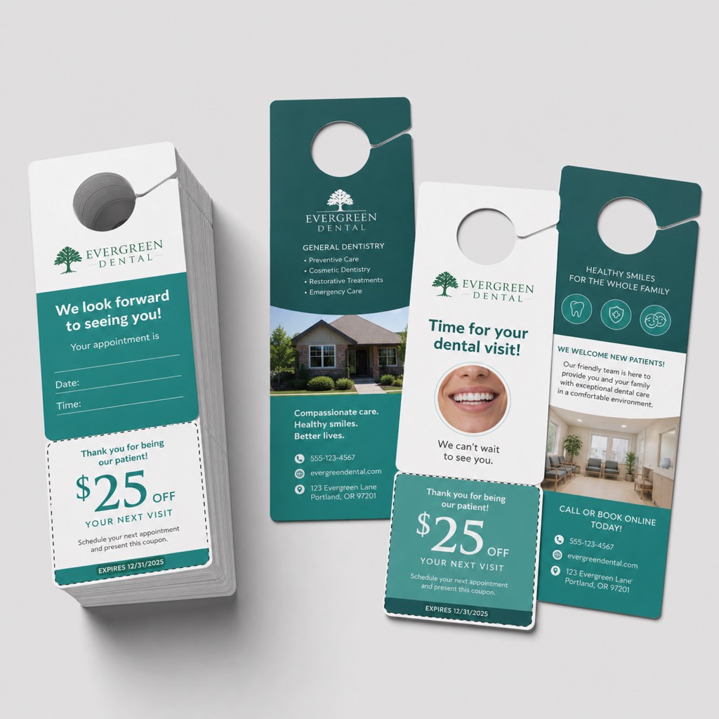 Tearoff Door Hangers