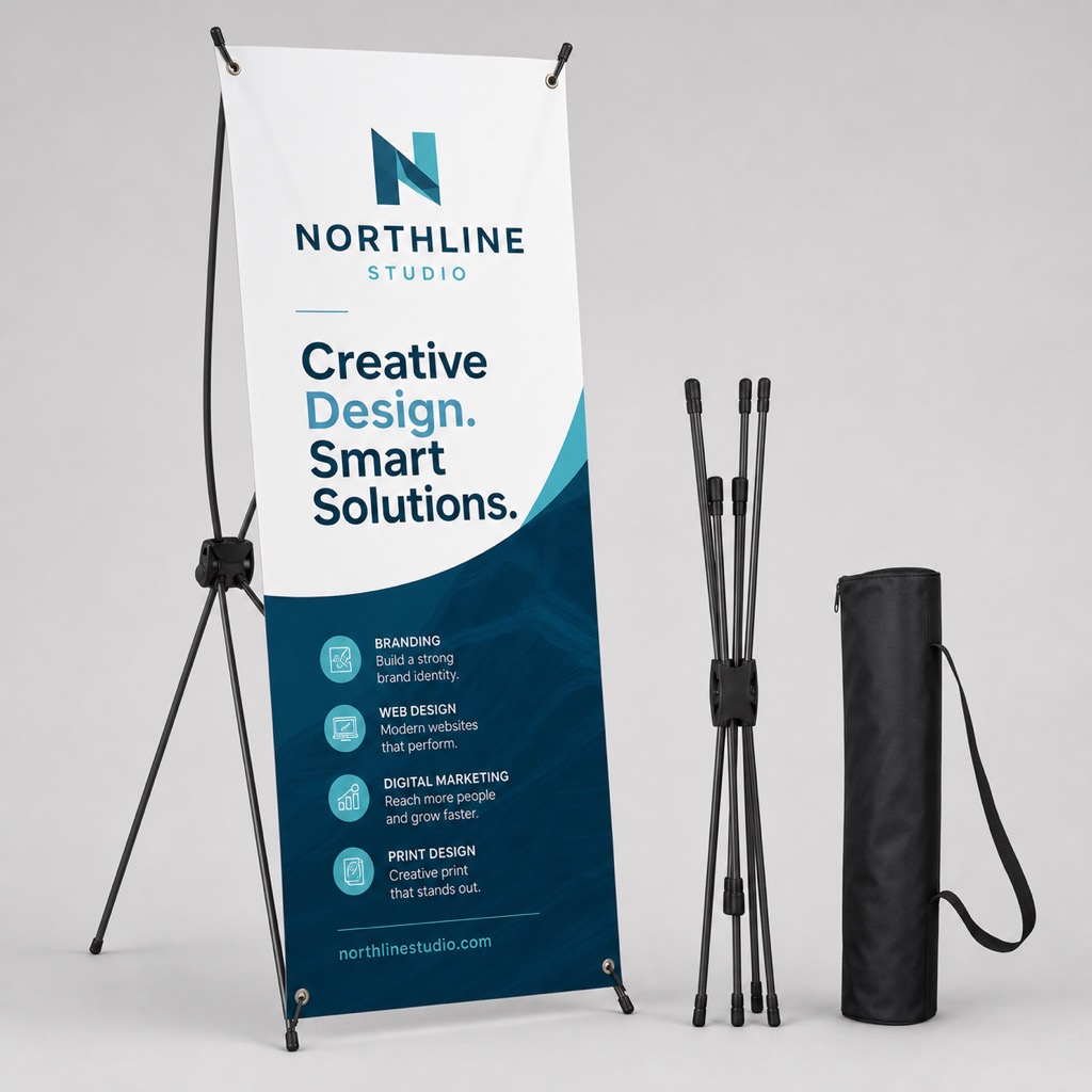 X-Style Collapsible Banner Stands
